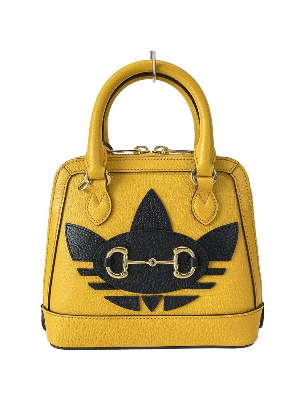 Gucci ×Adidas Yellow Black Leather #305805G11B